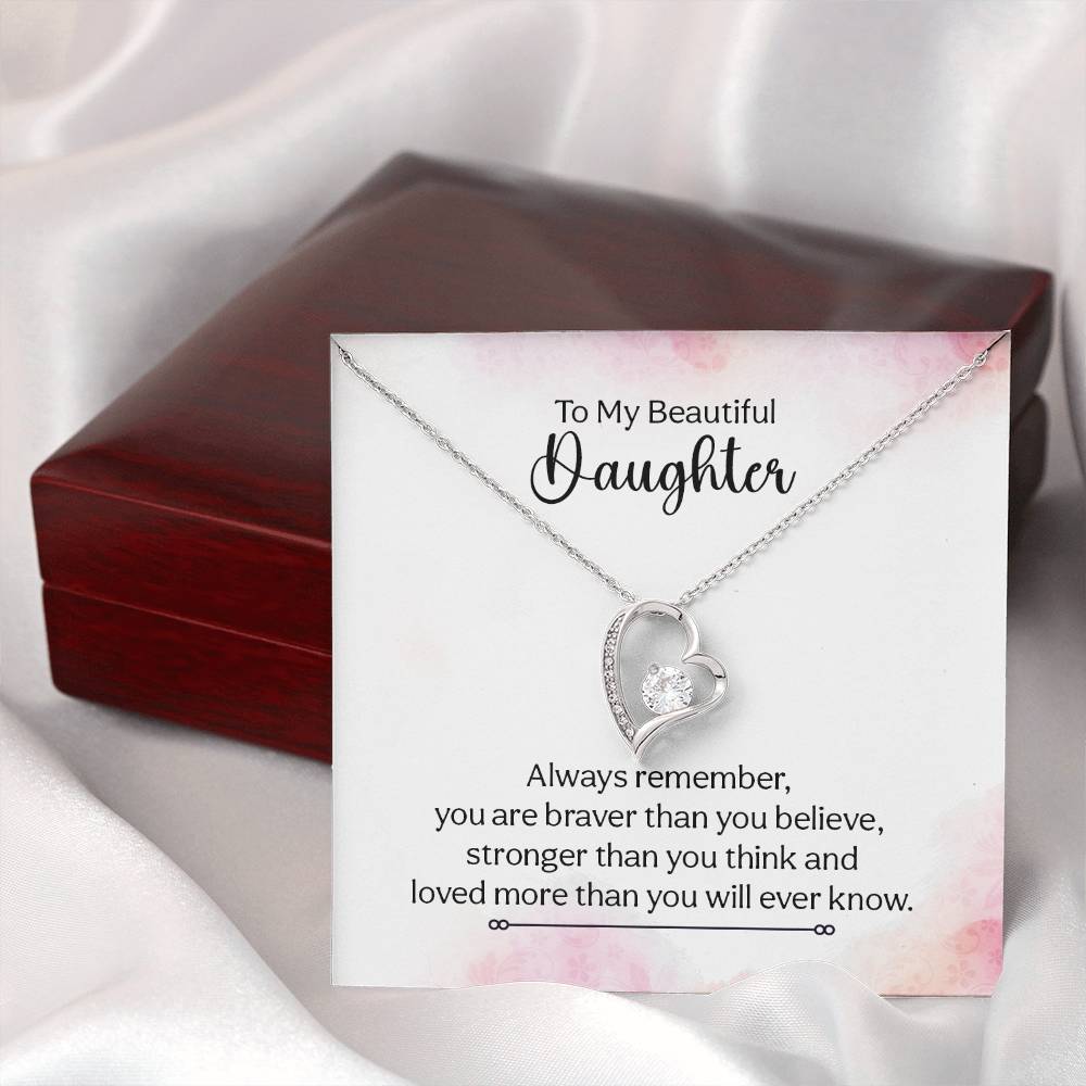 015 - TO DAUGHTER - FOREVER LOVE NECKLACE