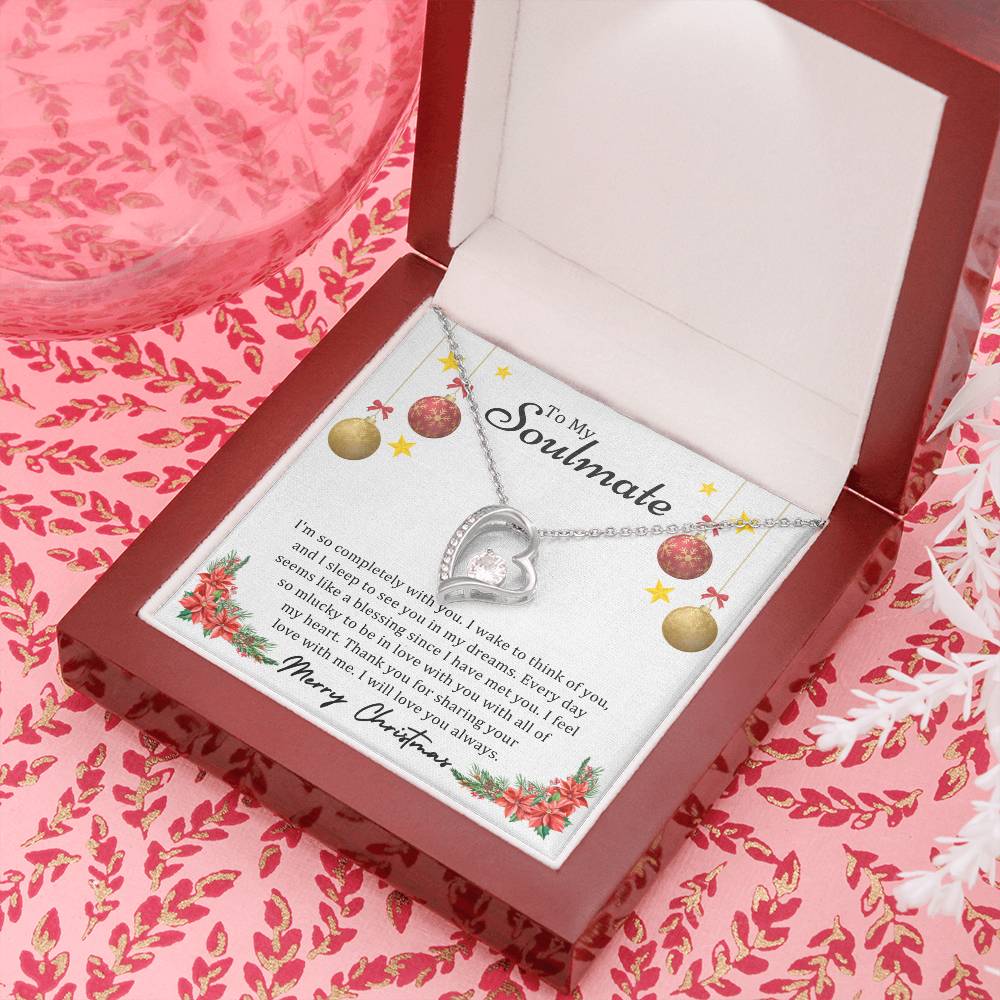 To Soulmate, Christmas Gifts, I'm So Completely With You, Forever Love Necklace