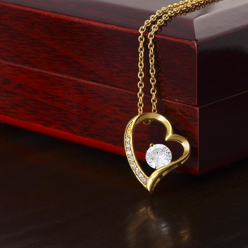 001 - TO DAUGHTER FROM DAD - FOREVER LOVE NECKLACE