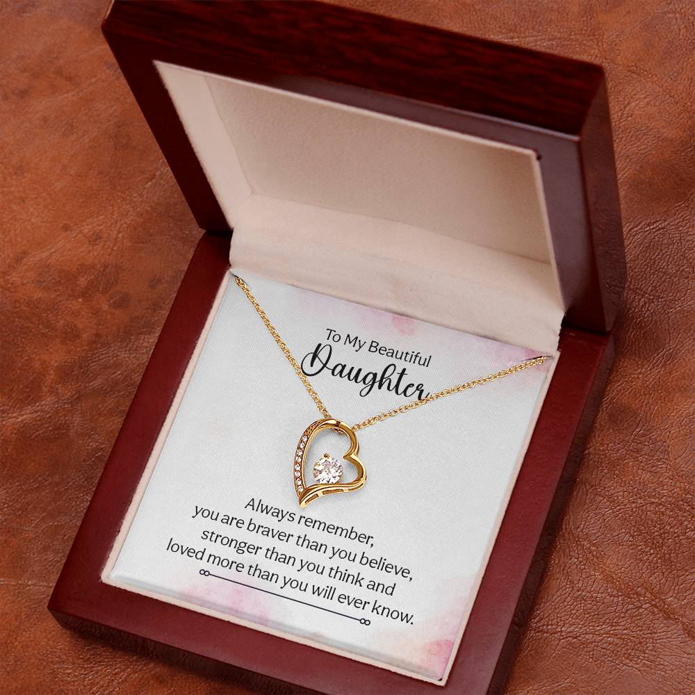 015 - TO DAUGHTER - FOREVER LOVE NECKLACE