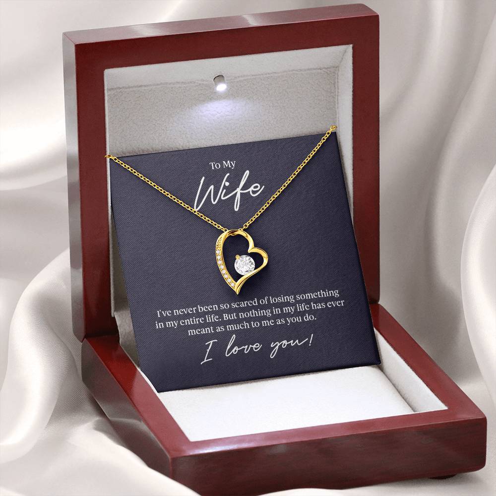 017 - TO WIFE - FOREVER LOVE NECKLACE