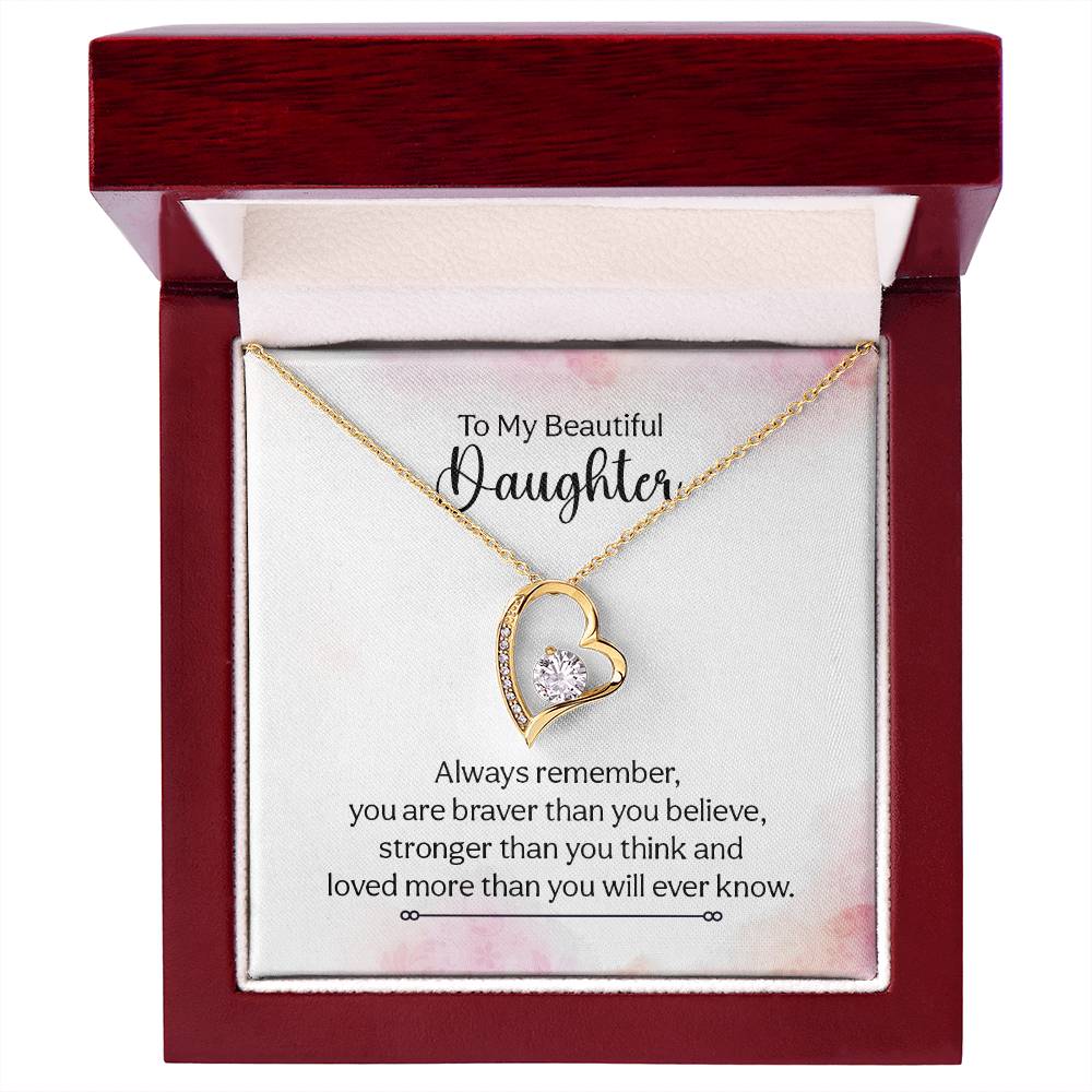 015 - TO DAUGHTER - FOREVER LOVE NECKLACE