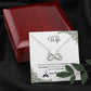 Endless Love Necklace, To Wife, I Would Use My Last Breath To Tell I Love You