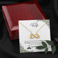 Endless Love Necklace, To Wife, I Would Use My Last Breath To Tell I Love You