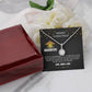 Christmas Gifts, To Daughter, Eternal Hope Necklace, You Are Braver Than You Believe, Stronger Than You Seem
