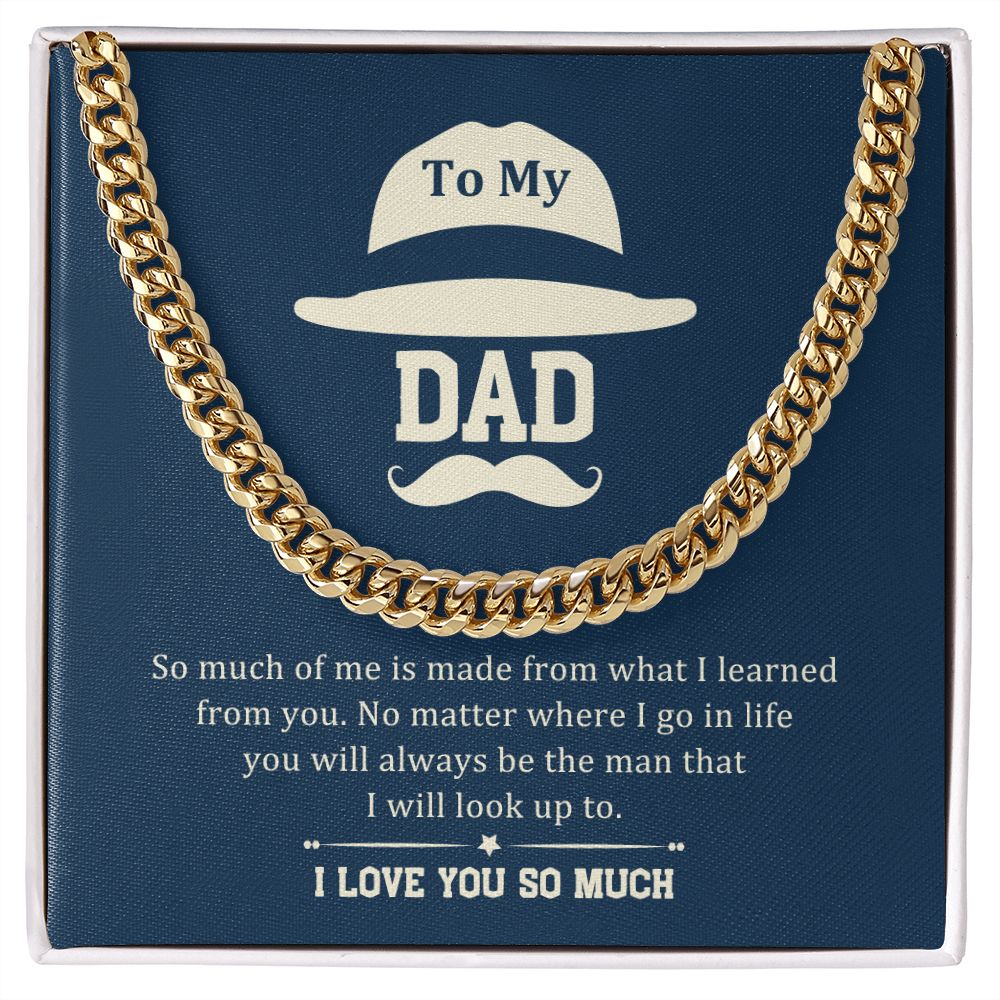 Dad Gifts - So much of me is made from what I learned from you