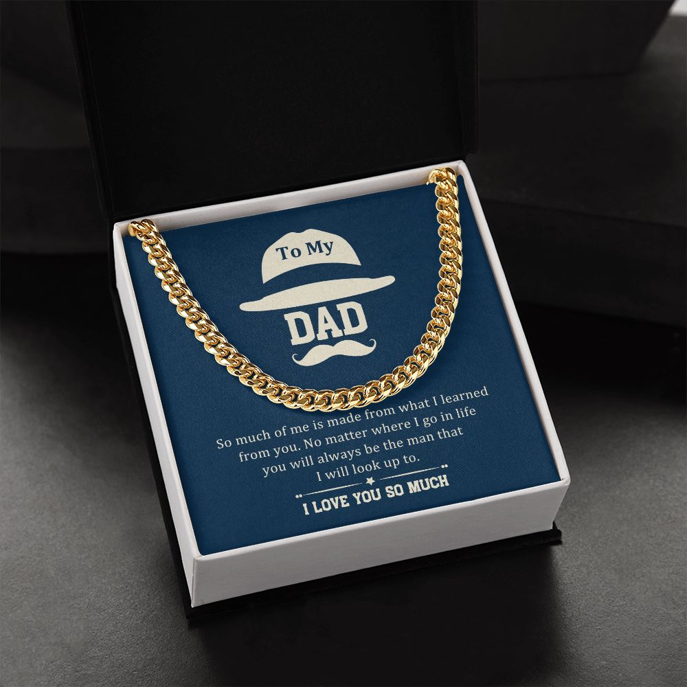 Dad Gifts - So much of me is made from what I learned from you