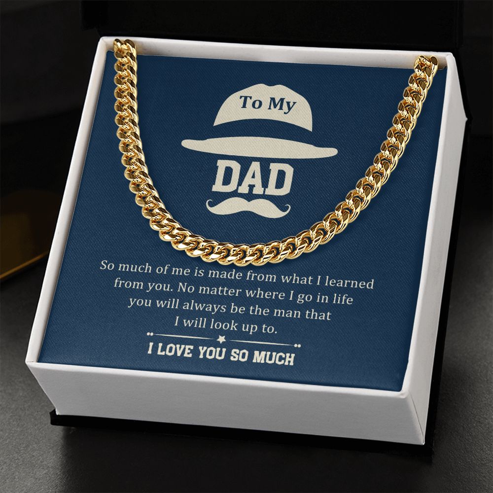 Dad Gifts - So much of me is made from what I learned from you