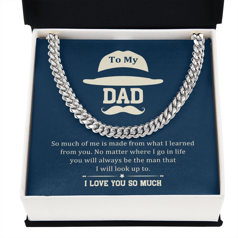 Dad Gifts - So much of me is made from what I learned from you