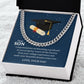 Son Gifts - Congratulations on becoming a graduate!
