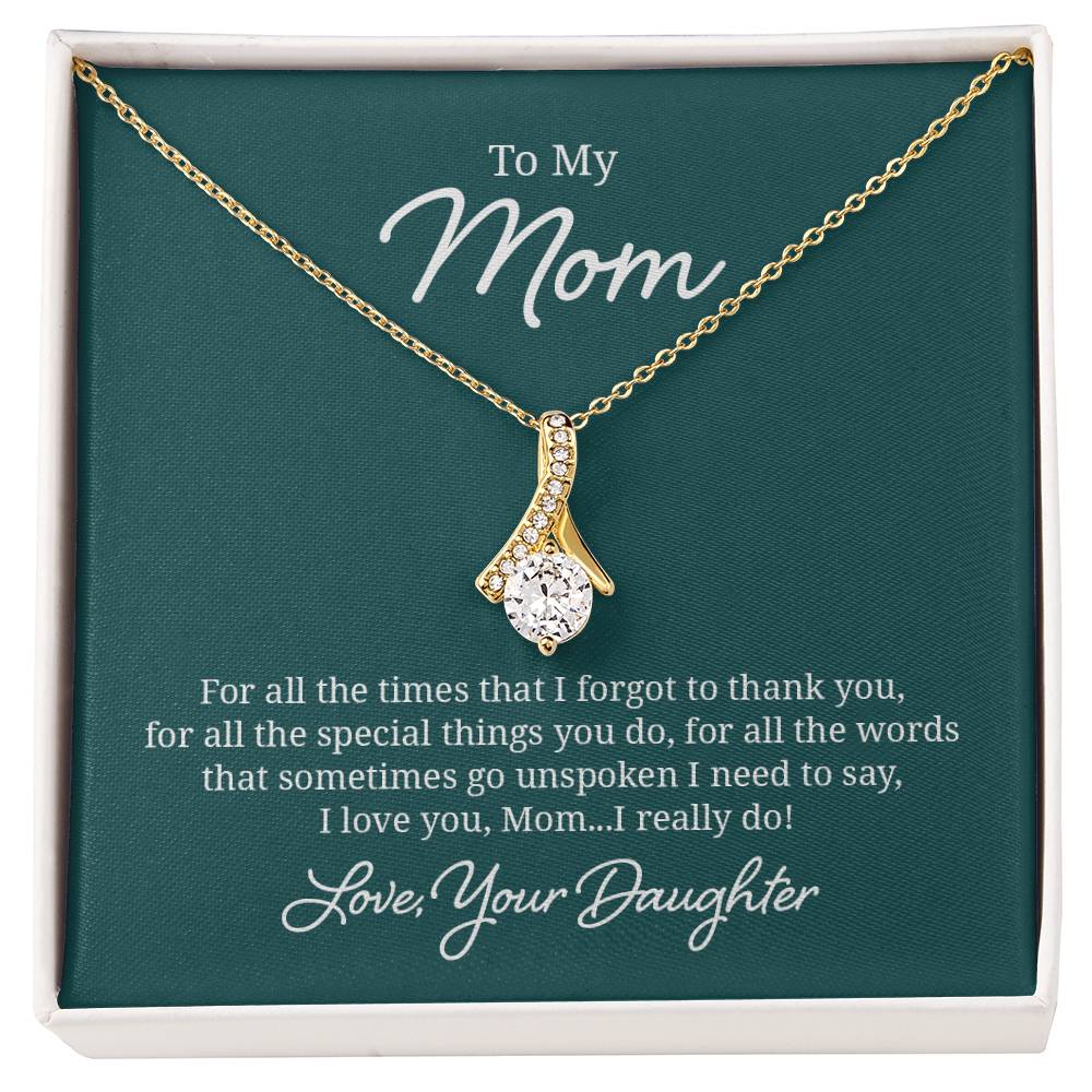 018 - TO MOM FROM DAUGHTER - ALLURING BEAUTY NECKLACE