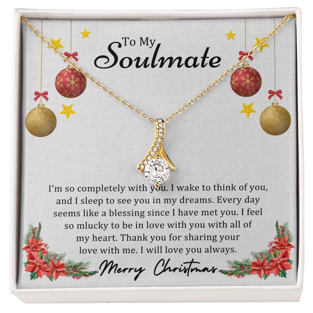 To Soulmate, Christmas Gifts, I'm So Completely With You, Alluring Beauty Necklace