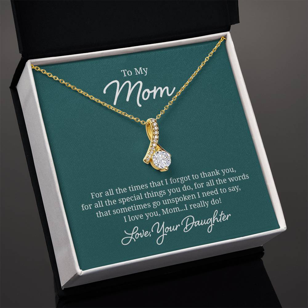 018 - TO MOM FROM DAUGHTER - ALLURING BEAUTY NECKLACE