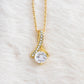 Alluring Beauty Necklace, To Daughter, I Want You To Believe Deep In Your Heart That You Are Capable Of Achieving Anything You Put Your Mind To