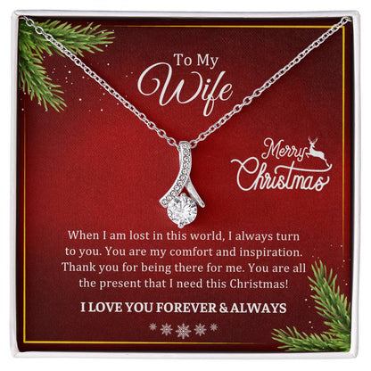 CHRISTMAS 002 - TO WIFE FROM HUSBAND - ALLURING BEAUTY NECKLACE