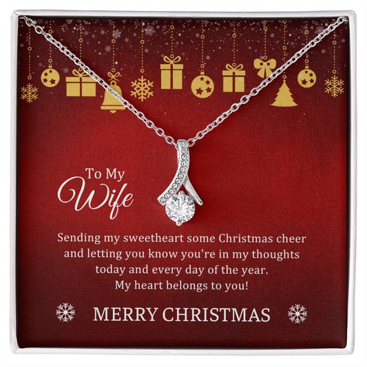 CHRISTMAS 001 - TO WIFE FROM HUSBAND - ALLURING BEAUTY NECKLACE