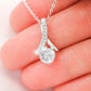 Alluring Beauty Necklace, To Daughter, I Want You To Believe Deep In Your Heart That You Are Capable Of Achieving Anything You Put Your Mind To