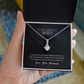 Alluring Beauty Necklace, To Wife, I'd Devote My Last Breath To Telling You I Love You