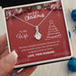 The best of all gifts around the Christmas tree is the presence of you, Alluring Beauty Necklace