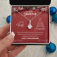 The best of all gifts around the Christmas tree is the presence of you, Alluring Beauty Necklace