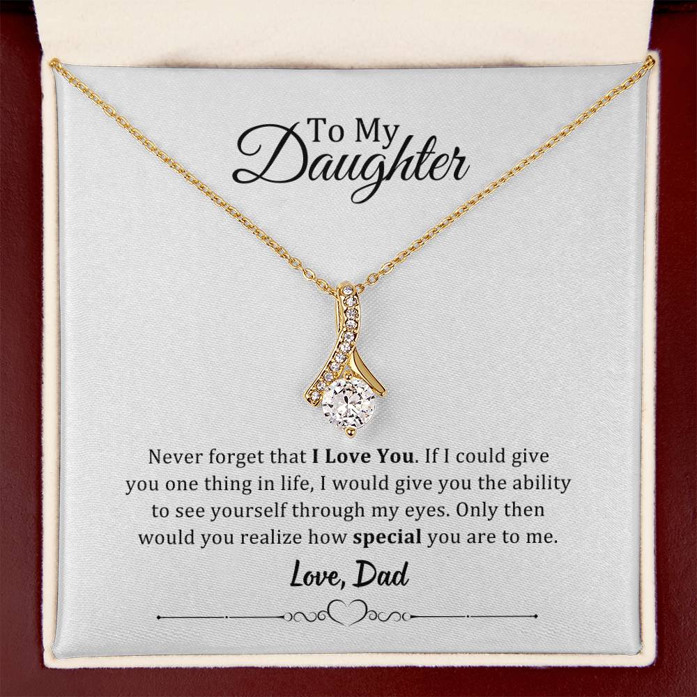 001 - TO DAUGHTER FROM DAD - ALLURING BEAUTY NECKLACE