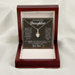 Alluring Beauty Necklace, To Daughter, I Want You To Believe Deep In Your Heart That You Are Capable Of Achieving Anything You Put Your Mind To