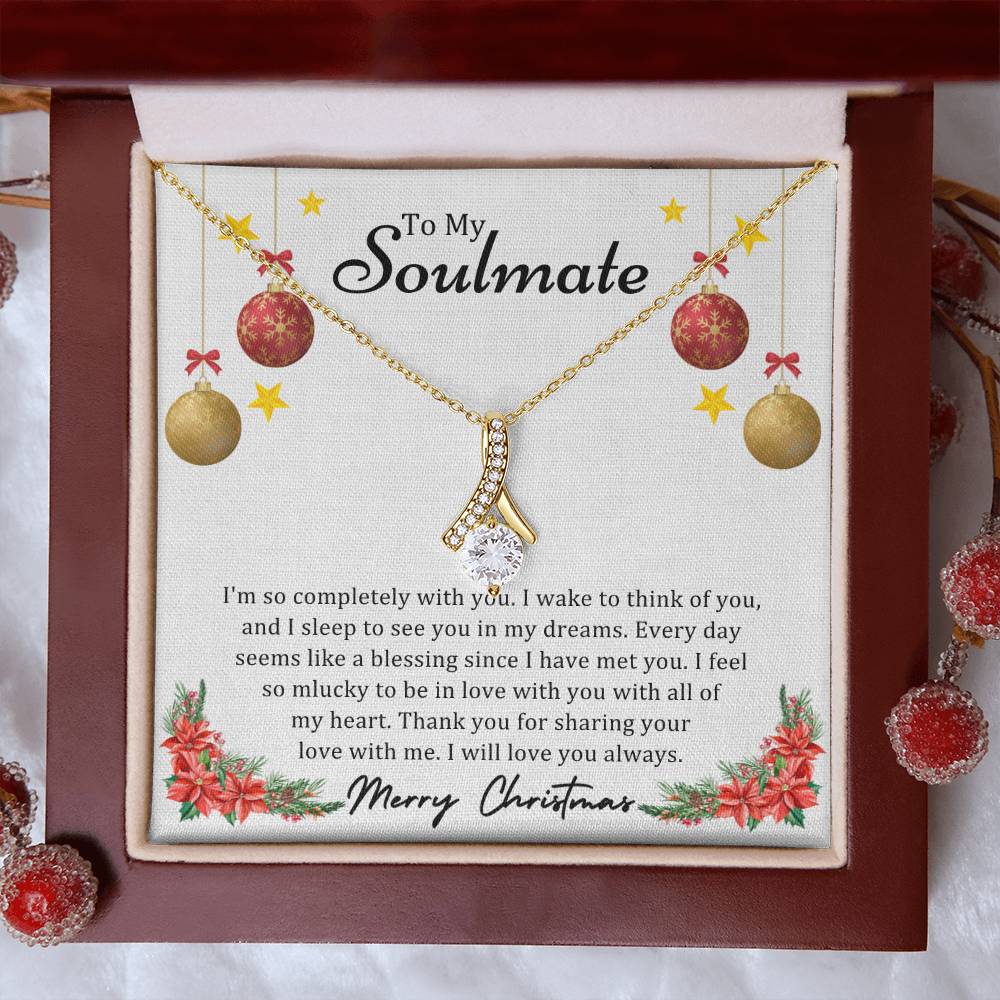 To Soulmate, Christmas Gifts, I'm So Completely With You, Alluring Beauty Necklace