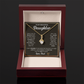 Alluring Beauty Necklace, To Daughter, I Want You To Believe Deep In Your Heart That You Are Capable Of Achieving Anything You Put Your Mind To