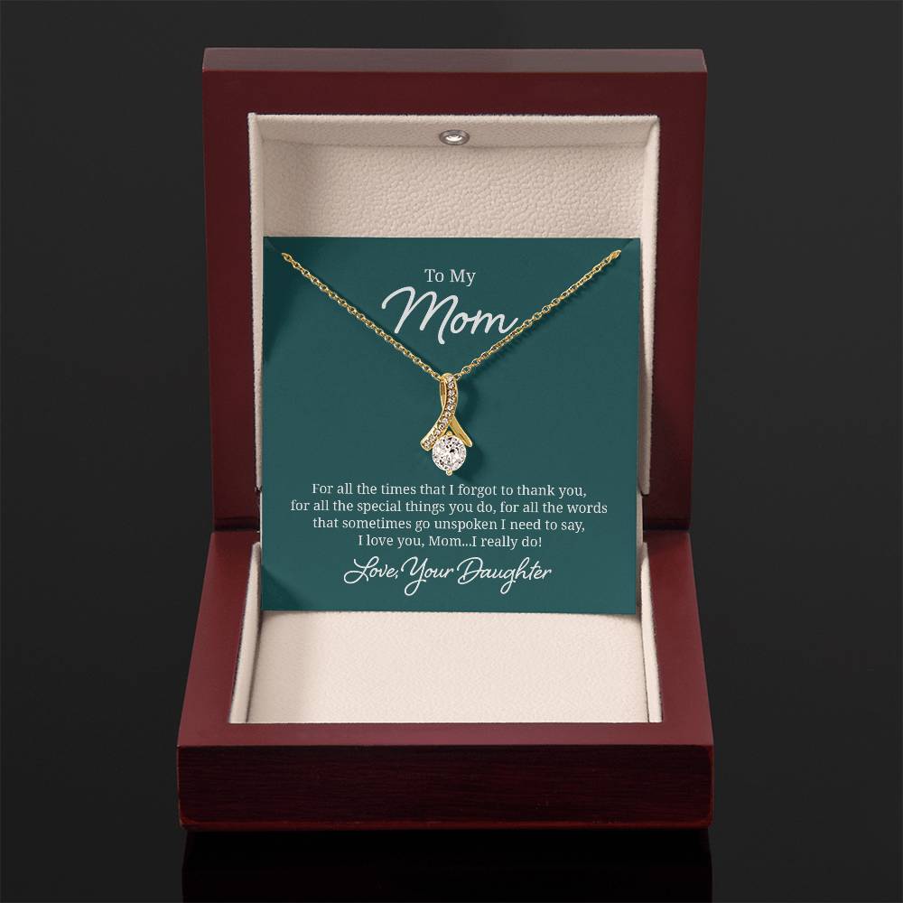 018 - TO MOM FROM DAUGHTER - ALLURING BEAUTY NECKLACE