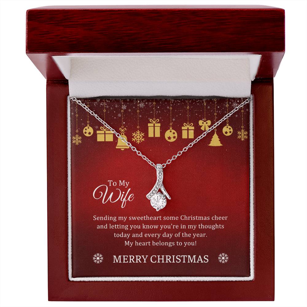 CHRISTMAS 001 - TO WIFE FROM HUSBAND - ALLURING BEAUTY NECKLACE