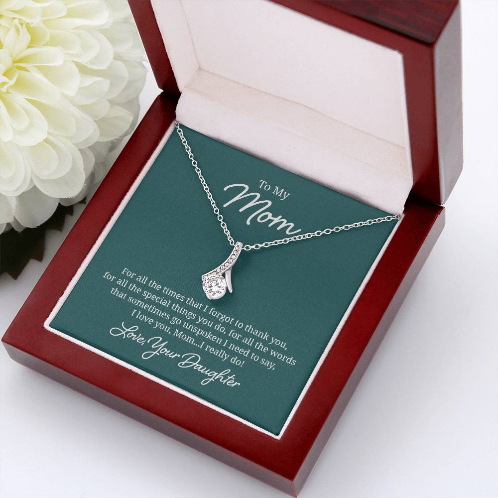 018 - TO MOM FROM DAUGHTER - ALLURING BEAUTY NECKLACE