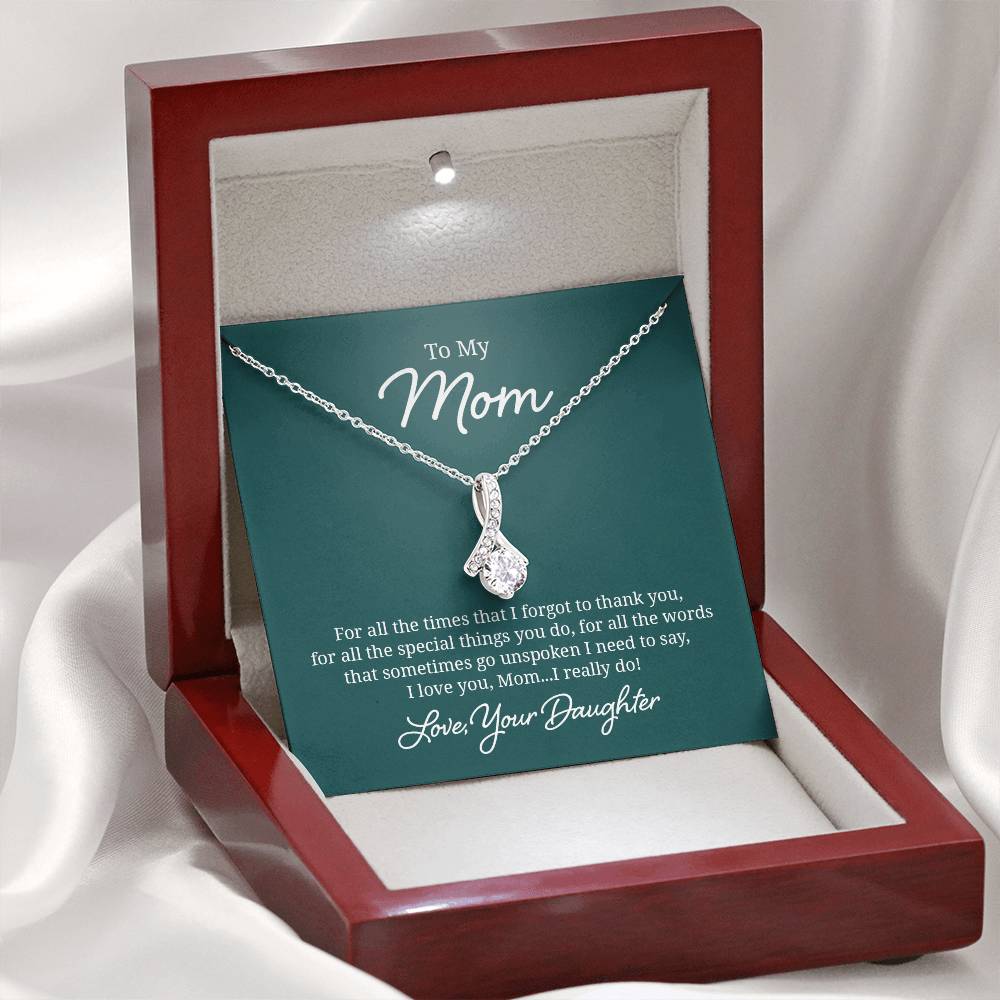 018 - TO MOM FROM DAUGHTER - ALLURING BEAUTY NECKLACE