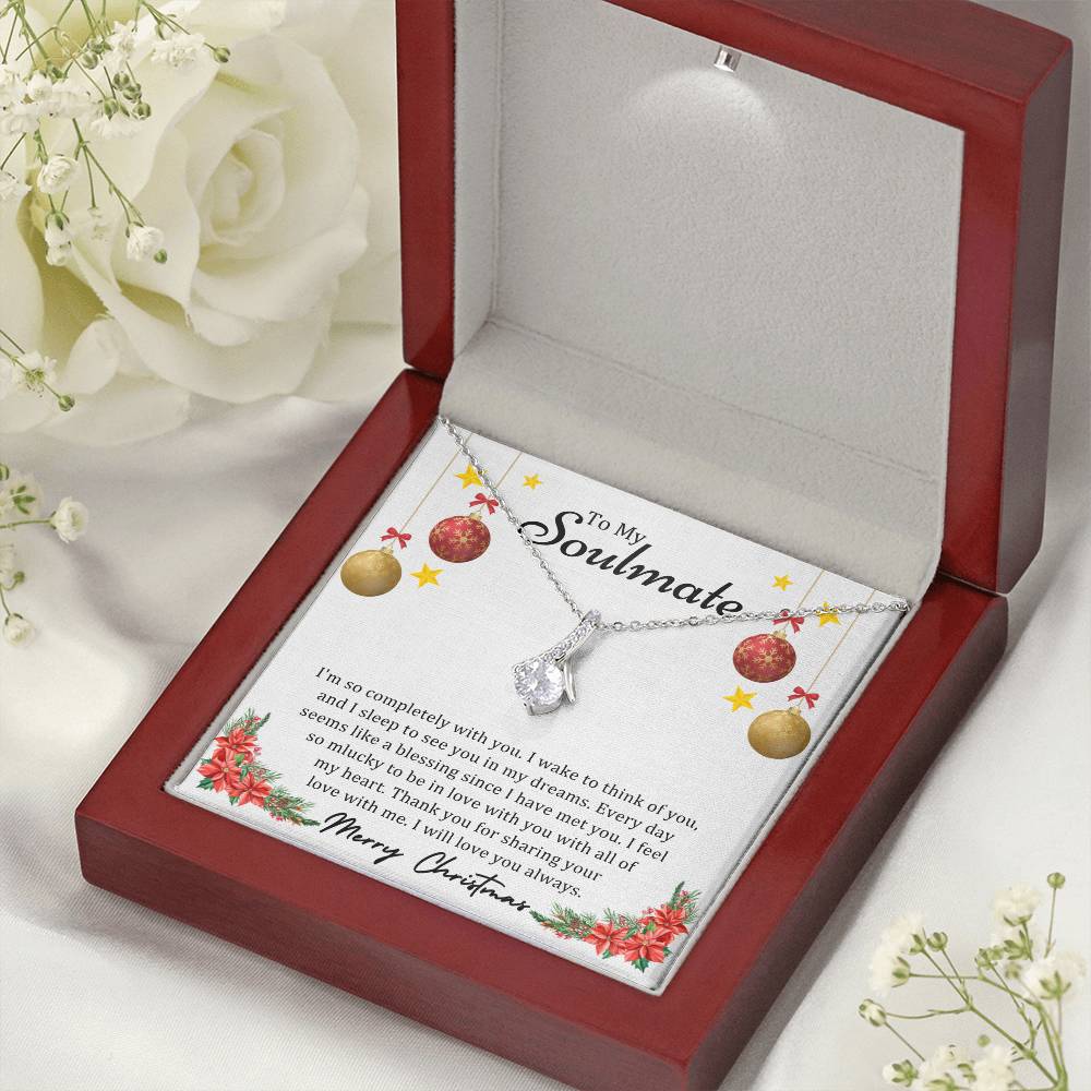 To Soulmate, Christmas Gifts, I'm So Completely With You, Alluring Beauty Necklace