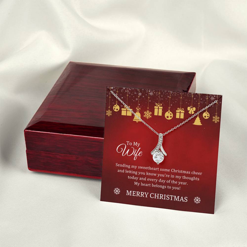 CHRISTMAS 001 - TO WIFE FROM HUSBAND - ALLURING BEAUTY NECKLACE