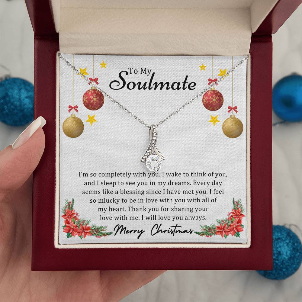 To Soulmate, Christmas Gifts, I'm So Completely With You, Alluring Beauty Necklace