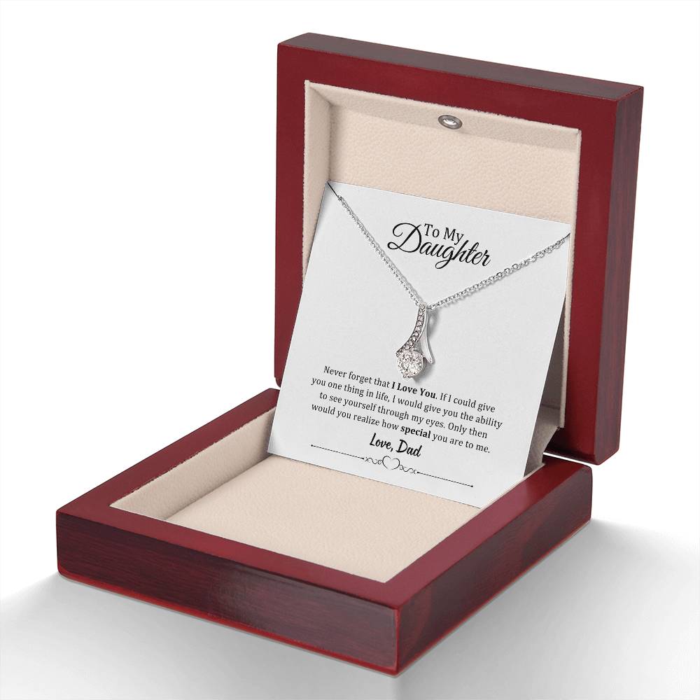 001 - TO DAUGHTER FROM DAD - ALLURING BEAUTY NECKLACE