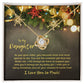 To Daughter, Love Knot Necklace, As You Grow Older, You Become More And More Special To Me
