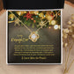 To Daughter, Love Knot Necklace, As You Grow Older, You Become More And More Special To Me