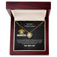Christmas Gifts, To Daughter, Love Knot Necklace, You Are Braver Than You Believe, Stronger Than You Seem