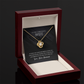 Love Knot Necklace, To Wife, I'd Devote My Last Breath To Telling You I Love You