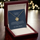 Love Knot Necklace, To Wife, I'd Save My Last Gasp To Express My Love To You