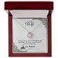 006 - TO WIFE FROM HUSBAND - LOVE KNOT NECKLACE