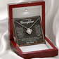 Love Knot Necklace, To Daughter, I Want You To Believe Deep In Your Heart That You Are Capable Of Achieving Anything You Put Your Mind To