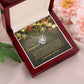 To Daughter, Love Knot Necklace, As You Grow Older, You Become More And More Special To Me