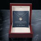 Love Knot Necklace, To Wife, I'd Save My Last Gasp To Express My Love To You