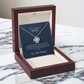 Love Knot Necklace, To Wife, I'd Save My Last Gasp To Express My Love To You
