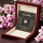 Love Knot Necklace, To Daughter, I Want You To Believe Deep In Your Heart That You Are Capable Of Achieving Anything You Put Your Mind To