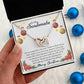 To Soulmate, Christmas Gifts, I'm So Completely With You, Interlocking Hearts Necklace