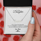 003 - TO DAUGHTER FROM MOM - CUSTOM NAME NECKLACE