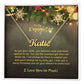 To Daughter, Custom Name Necklace, As You Grow Older, You Become More And More Special To Me